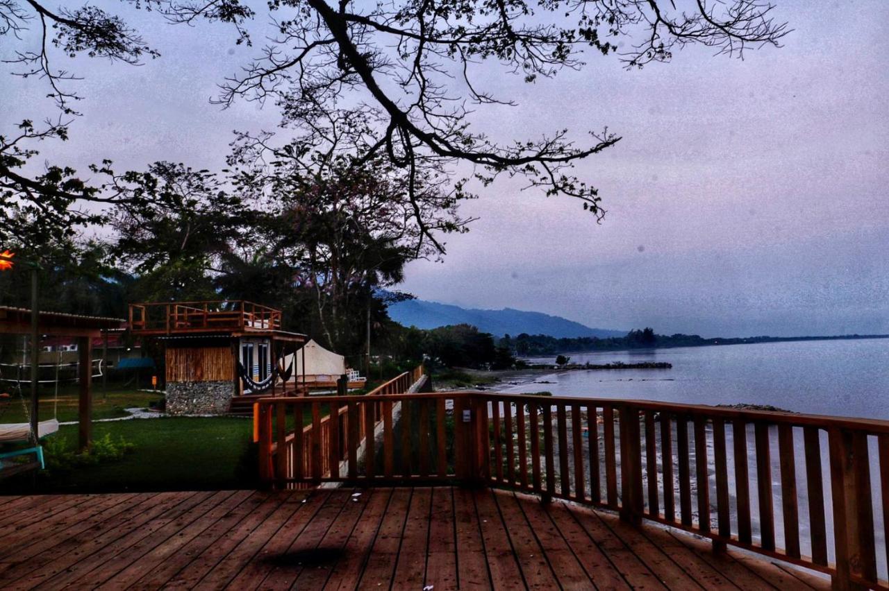 Sunset Hut Hostel Omoa Extérieur photo